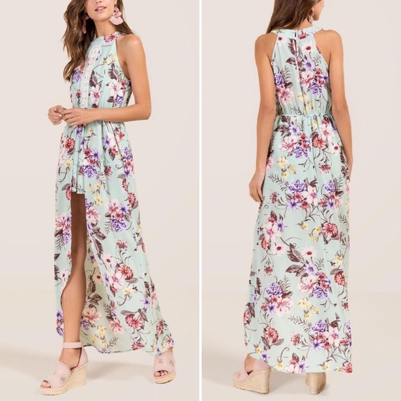 Francesca's Collections Pants - [Francesca’s Collections] Miami Floral Romper